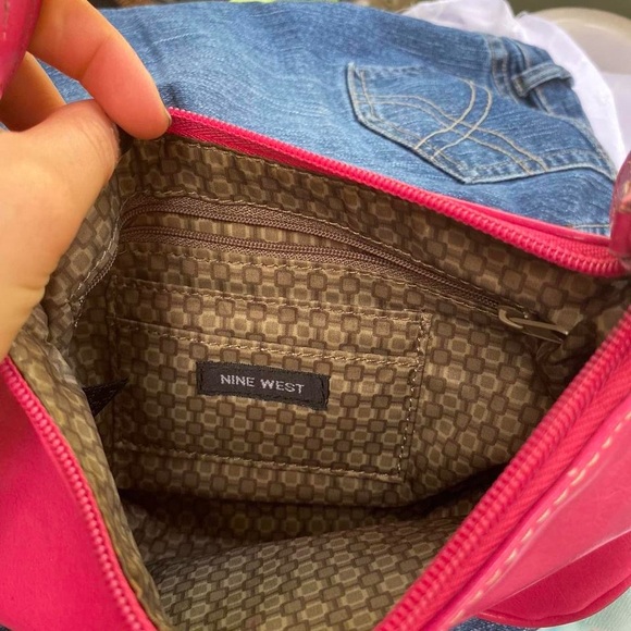 Nine West Vibrant Pink Shoulder Bag - Picture 2 of 4